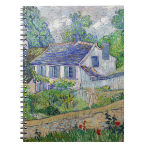 Caderno Espiral Vincent van Gogh - Casas em Auvers