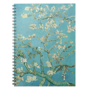 Caderno Espiral Vincent van Gogh - Flor de amêndoa