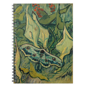 Caderno Espiral Vincent van Gogh - Giant Peacock Moth