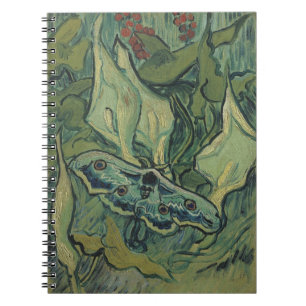 Caderno Espiral Vincent van Gogh - Grande Mariposa Pavão