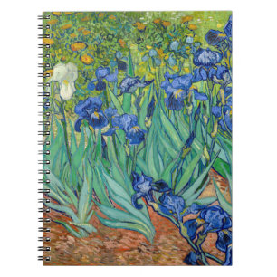 Caderno Espiral Vincent Van Gogh - Irrises