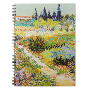 Caderno Espiral Vincent van Gogh - Jardim de Arles