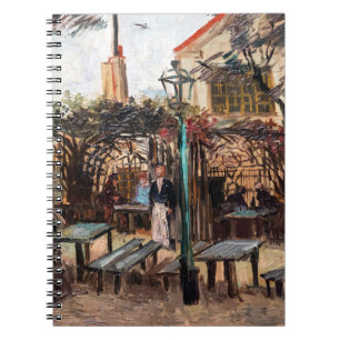 Caderno Espiral Vincent Van Gogh - La Guinguette em Montmartre