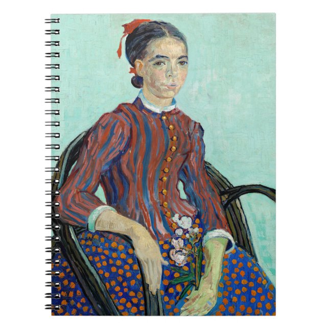 Caderno Espiral Vincent van Gogh - La Mousme (Frente)