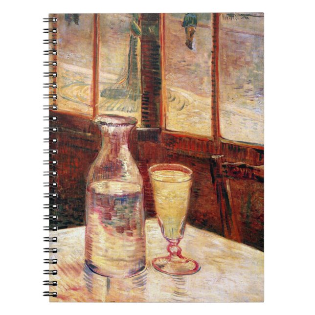 Caderno Espiral Vincent Van Gogh - Natureza-morta com absinto (Frente)