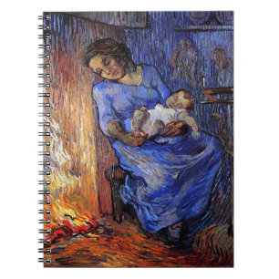 Caderno Espiral Vincent Van Gogh - O Homem Está no Mar Arte Fino