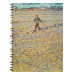 Caderno Espiral Vincent van Gogh o Sower, 1888