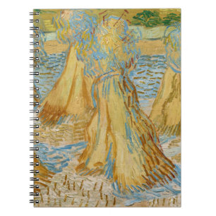 Caderno Espiral Vincent van Gogh - Pastas de trigo