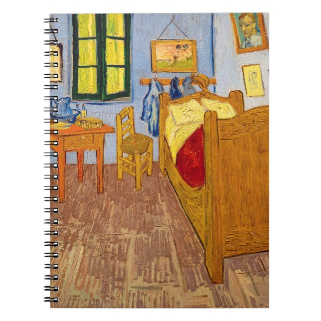 Caderno Espiral Vincent van Gogh - Quarto de Vincent em Arles (Frente)