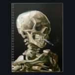 Caderno Espiral Vincent van Gogh Smoking Skeleton<br><div class="desc">Fumante Skeleton pintado por Vincent van Gogh em 1886.</div>
