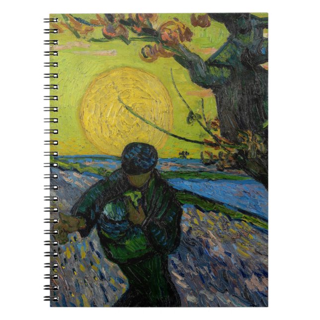 Caderno Espiral Vincent van Gogh - The Sower (Frente)