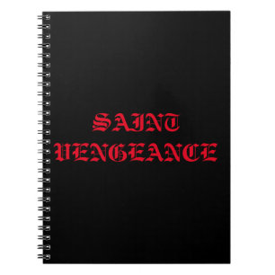 CADERNO ESPIRAL VINGANÇA DO SANTO