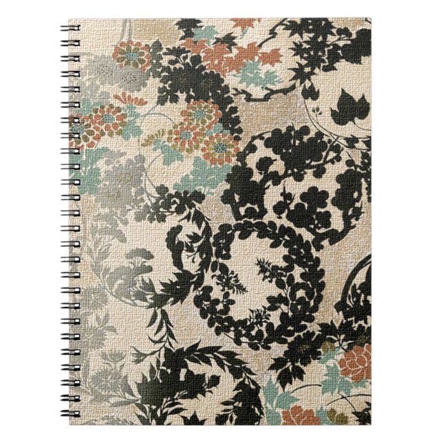 Caderno Espiral Vinhas Elegantes (Frente)