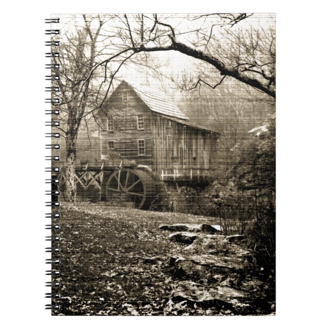 Caderno Espiral Vintage (Frente)