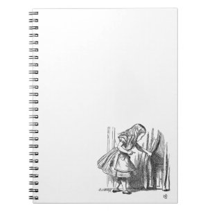 Caderno Espiral Vintage Alice no país das maravilhas que procura 