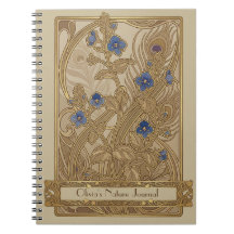 Vintage Art Nouveau Persian Speedwell