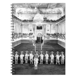 Caderno Espiral Vintage Áustria Viena Escola Secundária Espanhola