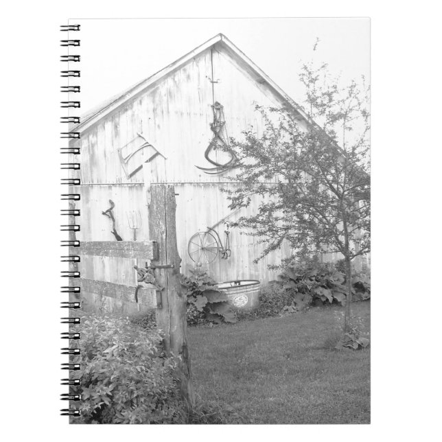 Caderno Espiral Vintage Barn (Frente)