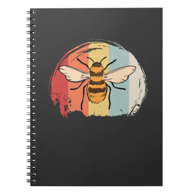 Caderno Espiral Vintage Bee (Frente)
