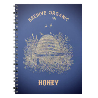 Caderno Espiral Vintage Beehive