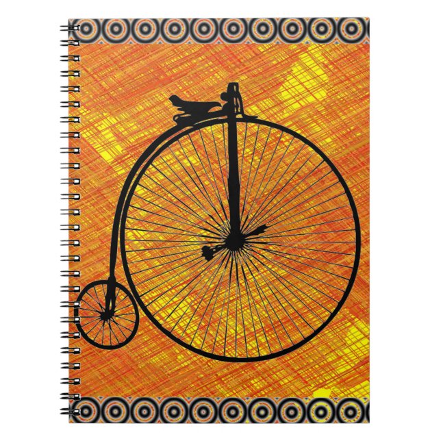 Caderno Espiral Vintage Bike (Frente)