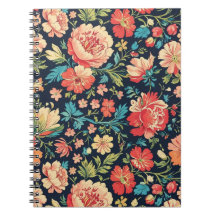 Vintage Botanical Garden Floral - Azul