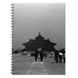 Caderno Espiral Vintage China Pekin proibiu portão municipal