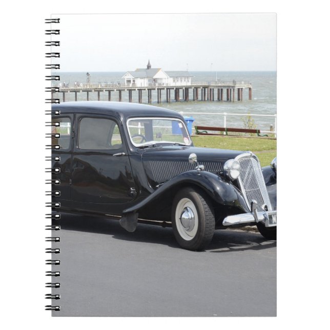 Caderno Espiral Vintage Citroen (Frente)