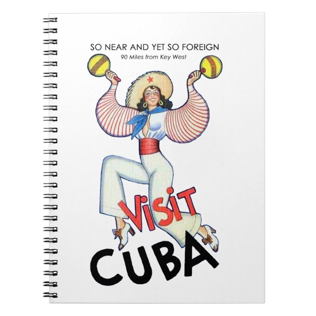 Caderno Espiral Vintage Cuba (Frente)