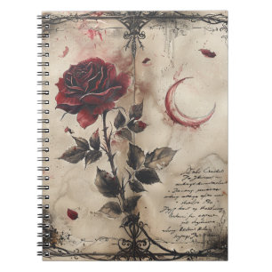 Caderno Espiral Vintage Dark Gothic