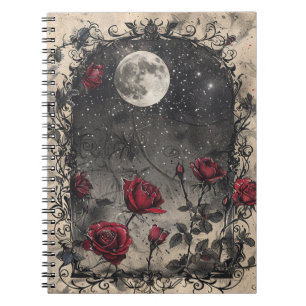 Caderno Espiral Vintage Dark Gothic