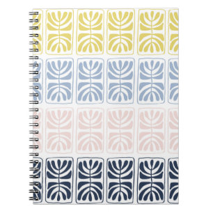 Caderno Espiral Vintage Ethnic: Design artístico sem costura