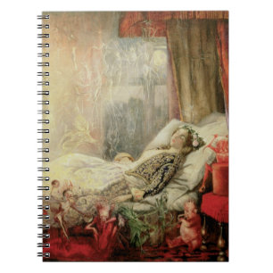 Caderno Espiral Vintage Fairy Tale, Coisas que Sonham São Feitas d