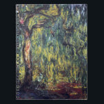 Caderno Espiral Vintage Fine Art, Claude Monet<br><div class="desc">Chorando Willow II (1918) de Claude Monet é uma pintura impressionista de arte natural. Faz parte de uma série de pinturas de árvores salgueiras que Monet pintou em seus jardins em Giverny, França. Um pomar de árvores numa floresta durante a estação do outono. Sobre o artista: Claude Monet (1840-1926) foi...</div>