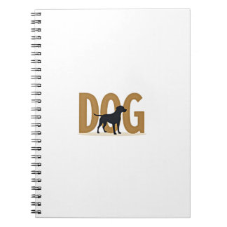 Caderno Espiral Vintage Fitness Lifestyle Husky Workout Dog Cartoo
