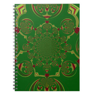 Caderno Espiral Vintage Green