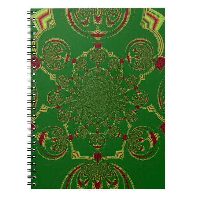 Caderno Espiral Vintage Green (Frente)