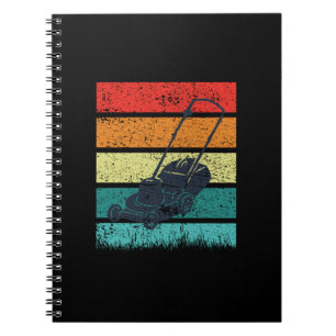 Caderno Espiral Vintage Lawn Mower