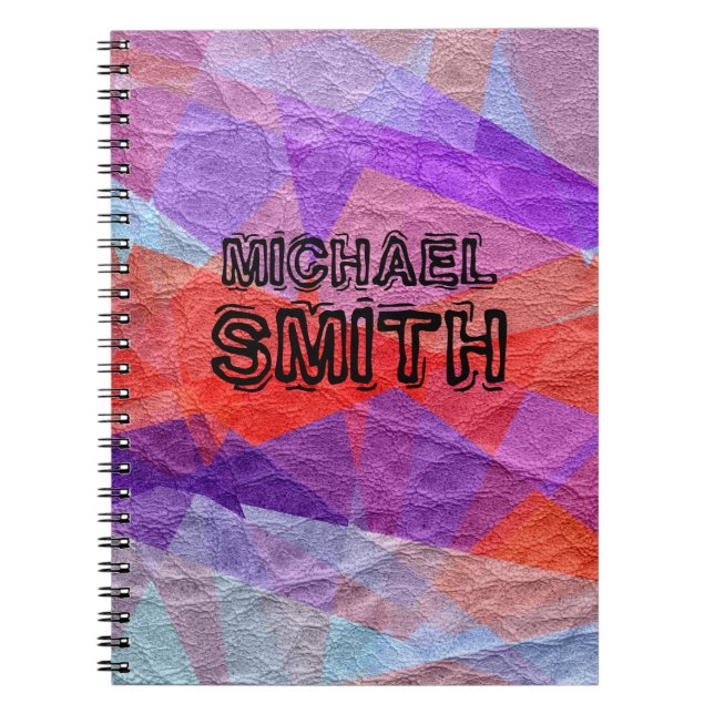 Caderno Espiral Vintage Leather nº 4 (Frente)