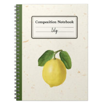 Vintage Lemon - Ilustração Personalizada Comp