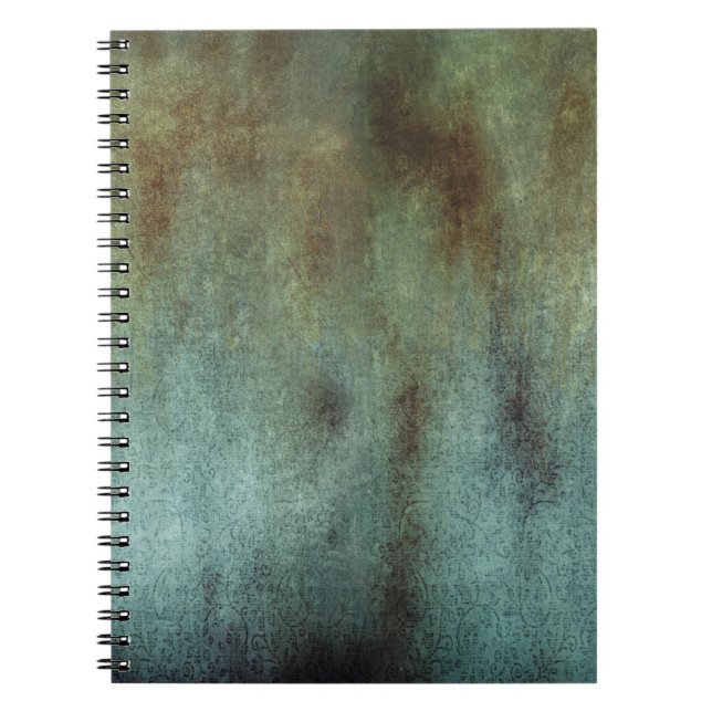 Caderno Espiral Vintage Patina Elegance Notes (Frente)