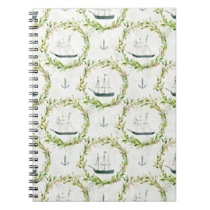Caderno Espiral Vintage Sailing