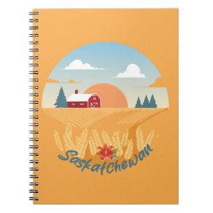 Caderno Espiral Vintage Saskatchewan