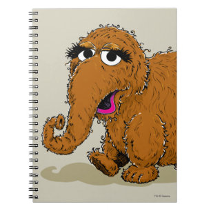 Caderno Espiral Vintage Snuffleupagus