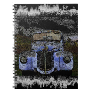 Caderno Espiral Vintage Truck