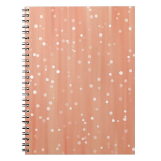 Caderno Espiral Vintagem Vertical: Fundo da Linha Abstrato.