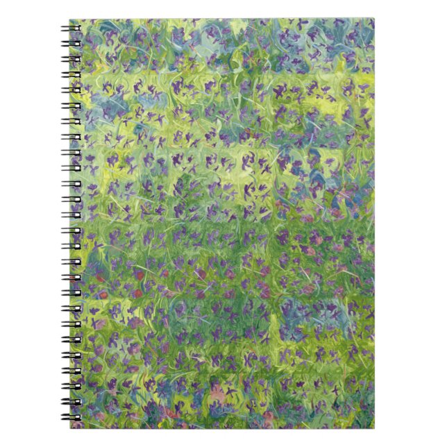 Caderno Espiral Violetas doces 2012 (Frente)