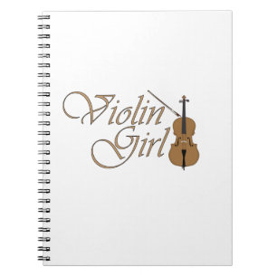 Caderno Espiral Violin Girl