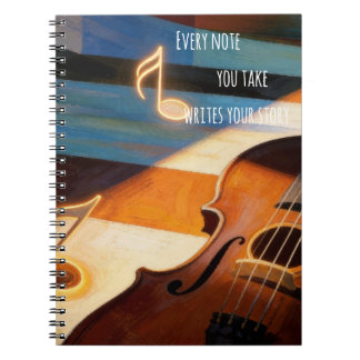 Caderno Espiral Violin Notebook – Every Note You Take