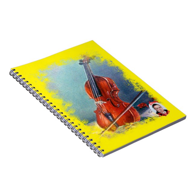 Caderno Espiral Violín/Violin (Lado Direito)